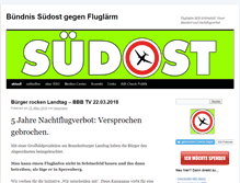 Tablet Screenshot of buendnissuedost.de
